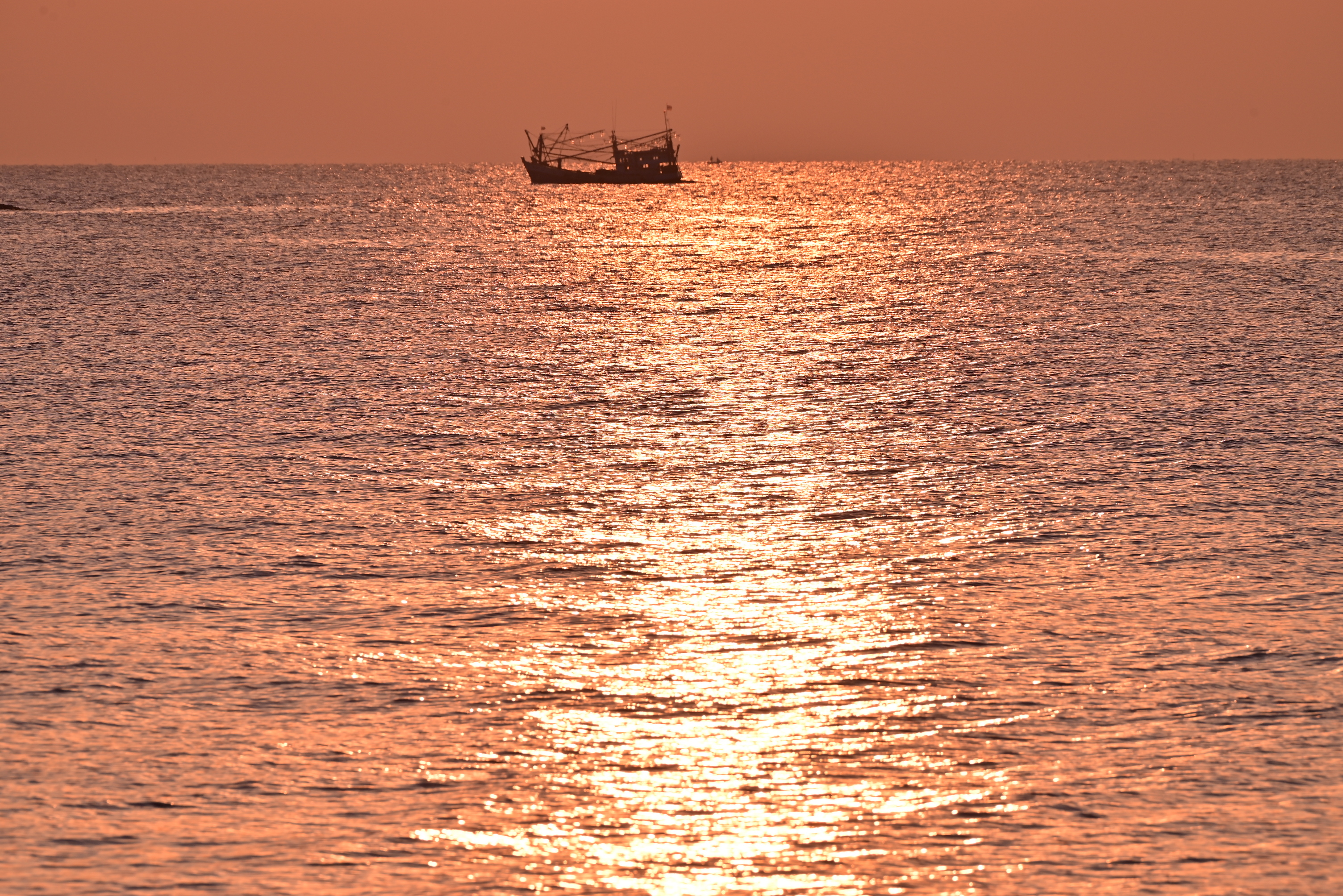 (Sunset at Huahin) Image