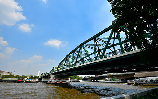 (Phra Phutta Yodfa Bridge) Image
